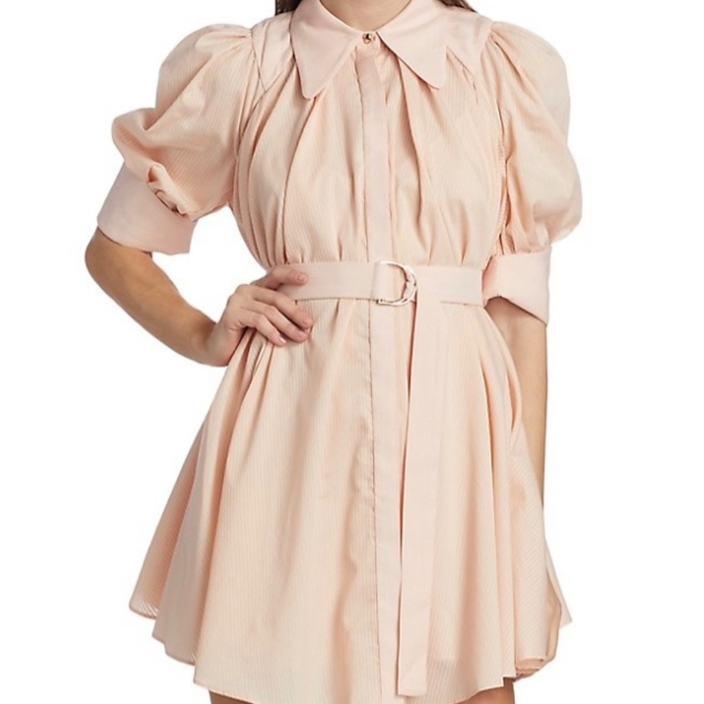 ACLER - Lorne Puff-Sleeve Shirtdress